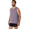 Bividi Running Silver Singlet Hombre Lavender Grey