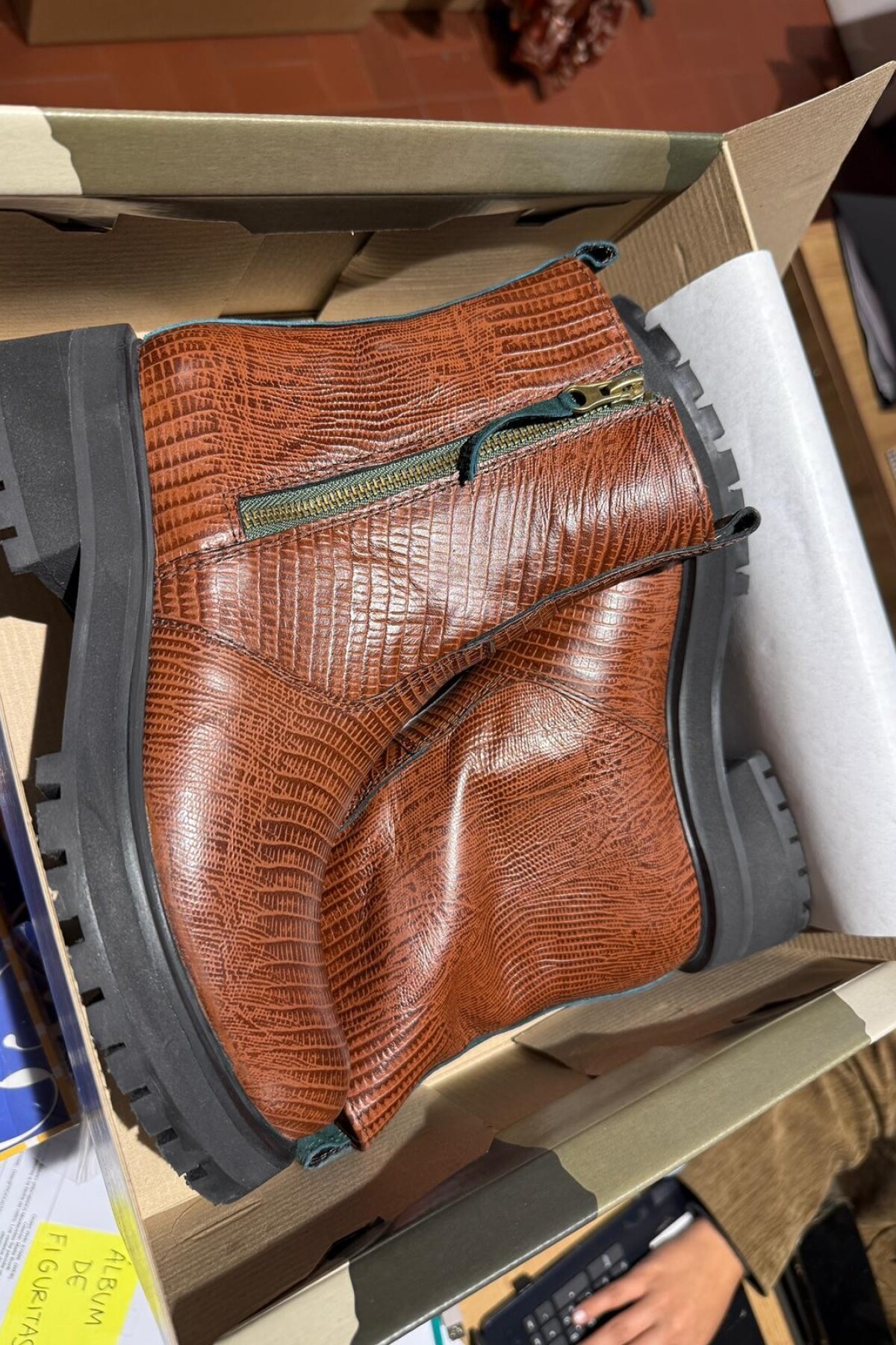 TT Upgrade Caramel Green Zip