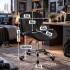 Silla Oficina Imback Escritorio Ergonomica Cuero Sintético IMBACK Color Negro Silla Oficina Imback Escritorio Ergonomica Cuero Sintético IMBACK Color Negro