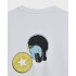 THROUGH THE PATCH TEE YELLOW WHITE