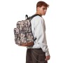Mochila Portalaptop Cool Student - Unisex Green/Grey/Charcoal