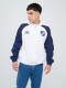 Campera Venti Nacional Hombre Blanco, Azul Marino
