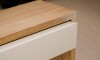 Aparador 2 Cajones NORD - Linea Manhattan Off White / Cinamomo