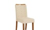 Silla Julia tapizada - Linea Milán Blanca