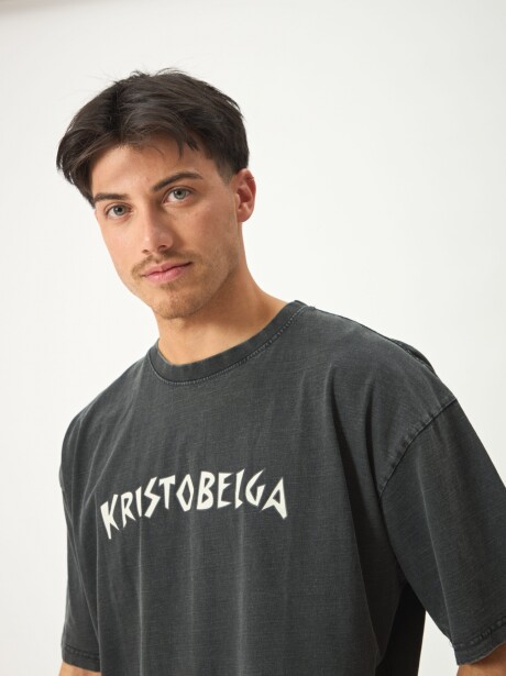 REMERA LOGO NEGRO