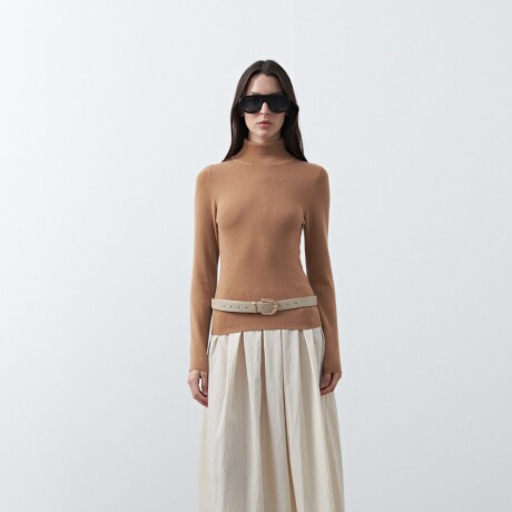 POLERA CAPANTI Rosa Tostado