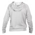 HOODIE POLY FLEECE GIRLS TRNG rosa par m GRIS CLARO/NEGRO/NARANJA