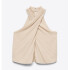VMKAYA CROSSOVER HALTERNECK TOP BTQ SP Cement