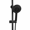Barral de ducha monocomando Exterior con transferencia Blaster Negro Mate Barral De Ducha Monocomando Exterior Con Transferencia Blaster Negro Mate