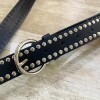 Cinto con tachas Black