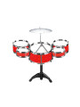 MINI BATERIA 5 PIEZAS ROJO