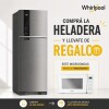 HELADERA - TOP MOUNT- NO FROST 400 lts INOX HELADERA - TOP MOUNT- NO FROST 400 lts INOX