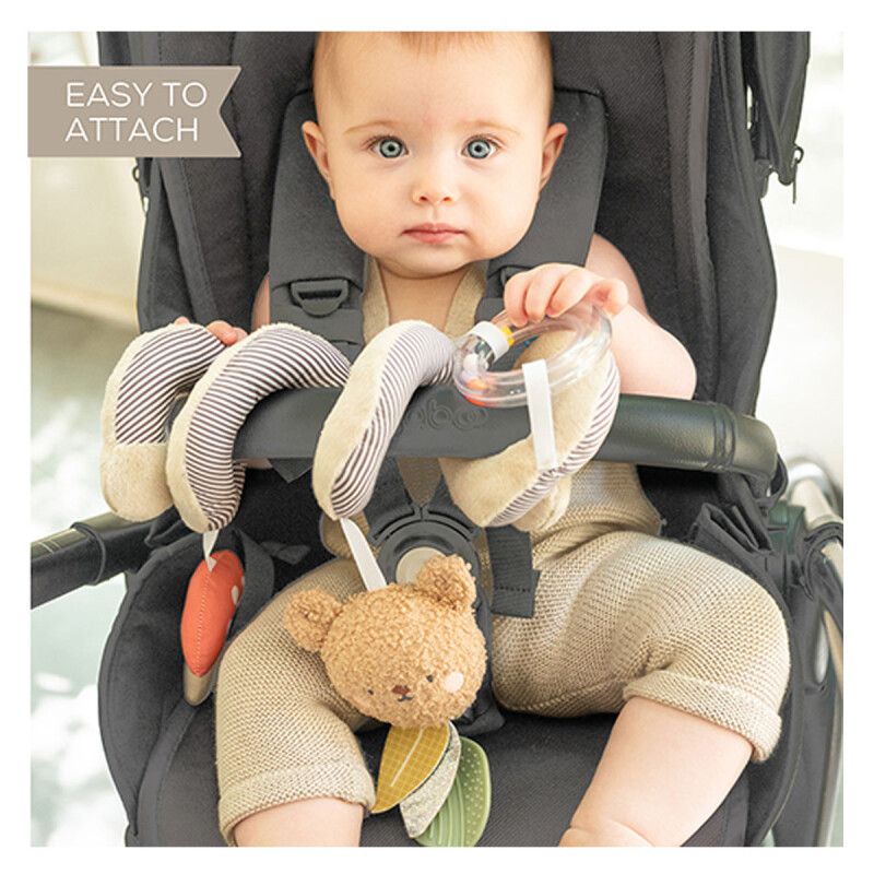 Espiral sonajero para coche o cuna abrazos de Oso Taf Toys Espiral sonajero para coche o cuna abrazos de Oso Taf Toys