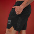 SHORT MEN POLY/SPX EVERLAST STREET FIGHTER 6\" BK NEGRO