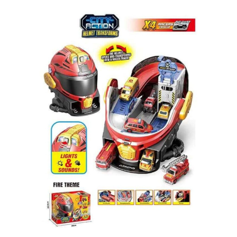 Casco Transformable Estacionamiento Casco Transformable Estacionamiento