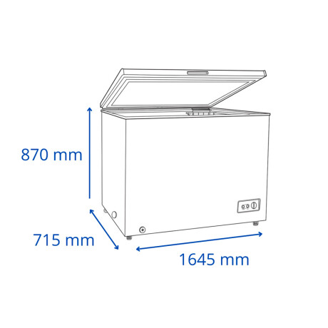 Freezer Horizontal James FHJ-510 M Freezer Horizontal James FHJ-510 M