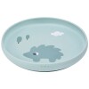 Plato con ventosa BUBA cloudy verde