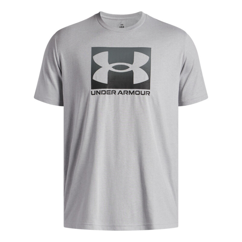 UA M BOXED SPORTS UPDATED SS-WHT GRY-011