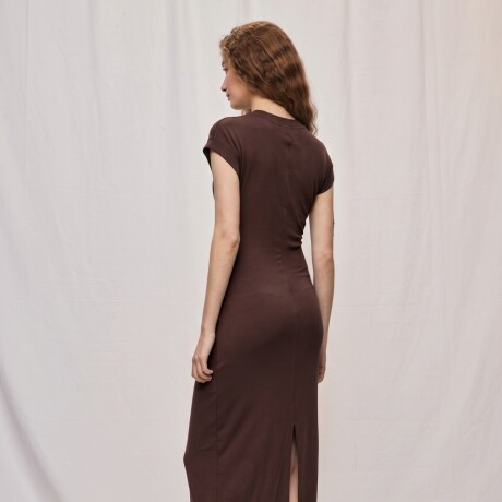 VESTIDO FERNAN Chocolate