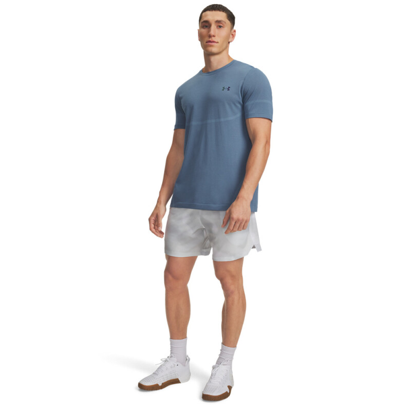 UA Vanish Elite Seamless SS-ORG BLU-418