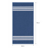 Toalla de Baño en Aldogón 66x135cm Lady Azul