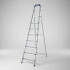 Escalera Metálica Plegable 7+1 Con Plataforma Zln1190 ESCALERA PLEGABLE ZILAN ZLN1190