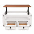 MESA DE CENTRO ARTICULADA CORONA BLANCO CH9145B MESA DE CENTRO ARTICULADA CORONA BLANCO CH9145B