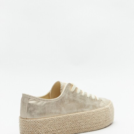 ZAPATILLA JUTEX Dorado
