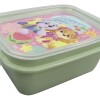 Tupper con reparticion tipo vianda PAW PATROL verde