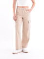 PANTALON CARGO CATALINA BEIGE CLARO