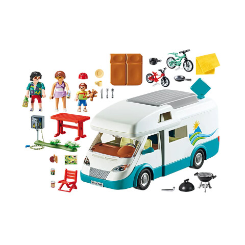 Casa Rodante Playmobil 135 Piezas U