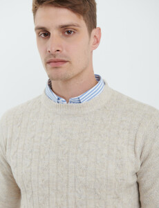 470342 SWEATER HARRY Beige