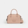 Cartera de mano New Penny en efecto cuero saffiano Rosa