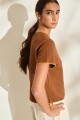 TSHIRT SAVIA CUTE Chocolate Y Pistacho
