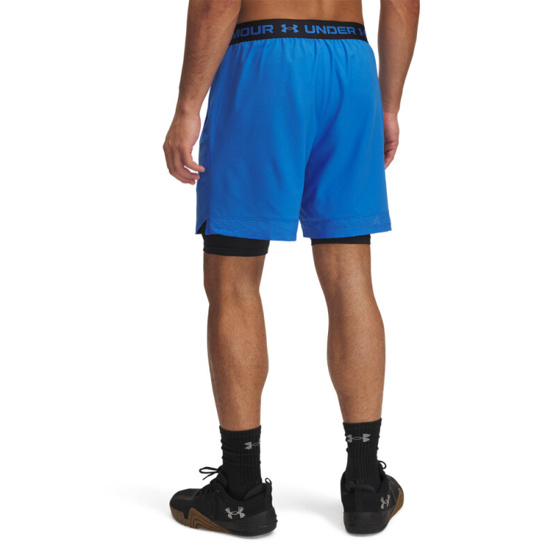 UA Vanish Woven 2in1 Sts-BRN BLU-402
