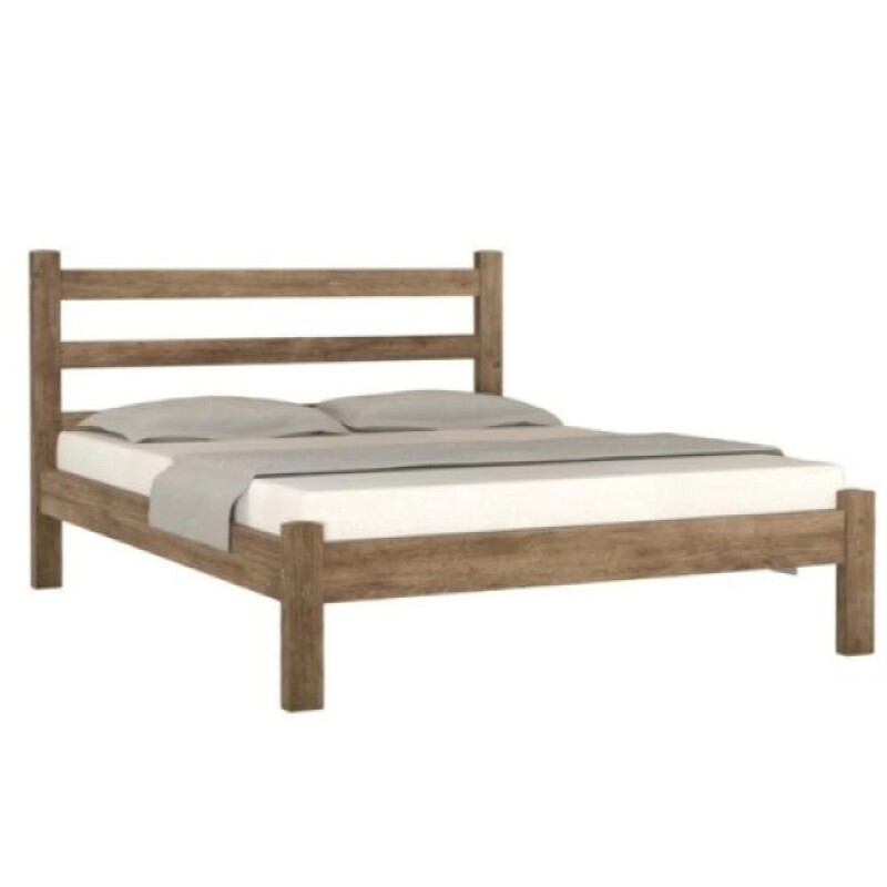 Cama 2 Plazas Madera Mene Luiza Cama 2 Plazas Madera Mene Luiza