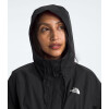 Campera impermeable antora hoodie mujer Tnf Black-npf