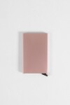 Tarjetero con bloqueo RFID rosa