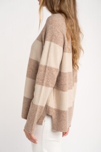 Sweater Rayado Mocha