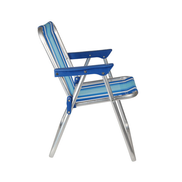 SILLA INFANTIL ALTA ALUMINO AZUL AZUL