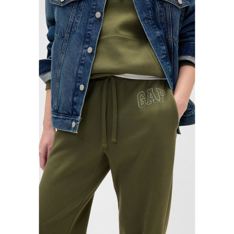 V-GAP HERITAGE JOGGER ARMY JACKET GREEN
