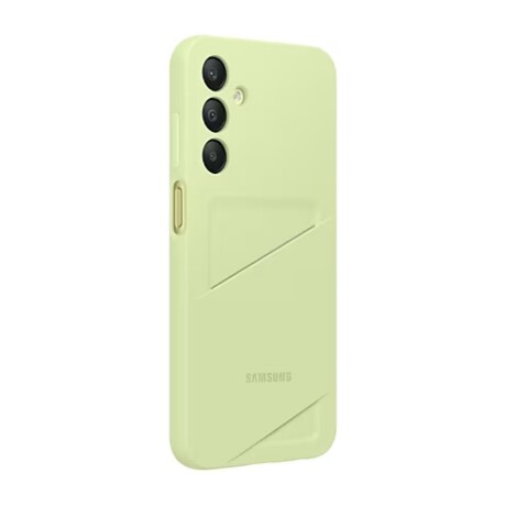 Funda Samsung Galaxy A25 5G Card Slot Case con Tarjetero Negra EF-OA256 Lime