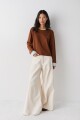 TSHIRT SAVIA CONTRAST Chocolate