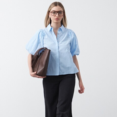 CAMISA PALOMA Celeste