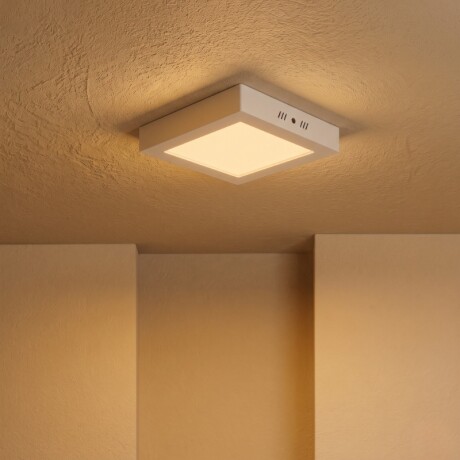 PLCA024 Panel LED Cuadrado de Adosar 24W Luz Cálida