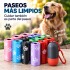 Bolsas Sanitarias x12 Residuos Mascota + Llavero Dispensador Rojo 1