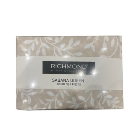 Juego de Sábanas Richomond Gris 1 Plaza