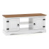 RACK 2 PUERTAS 1 ESTANTE CERA BLANCO P1401 RACK 2 PUERTAS 1 ESTANTE CERA BLANCO P1401