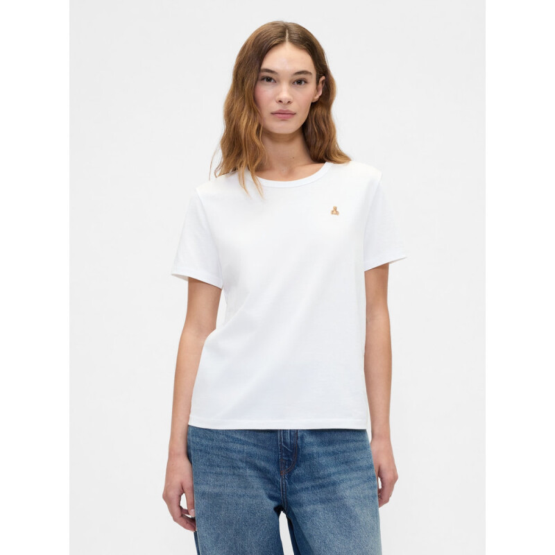 FRCH SS ORG VINTAGE BRANNAN TEE NEW OFF WHITE