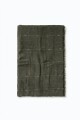 Pashmina con textura verde oliva